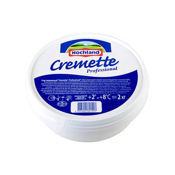 Сыр творожный Cremette, Hochland, 800 г