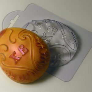 Пластиковая форма для шоколада Плитка Светлой Пасхи