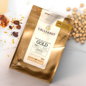 Шоколад белый с карамелью Gold, Callebaut, Бельгия