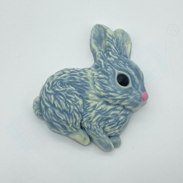 Форма пластиковая Кролик сидит боком