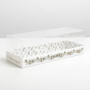 Коробка для десерта Snow, 26, 2 х 8 х 9,7 см