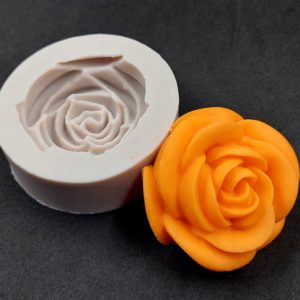 Молд Роза Английская 2Д, силикон 7*2,6 см