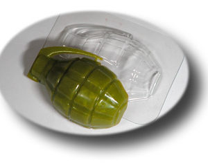 Пластиковая форма для шоколада Лимонка