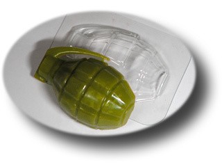 Пластиковая форма для шоколада Лимонка
