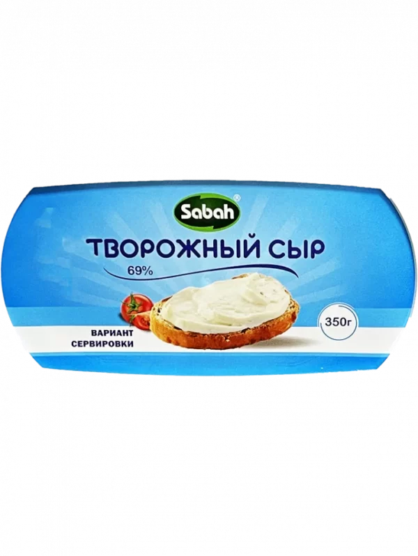 Сыр творожный  69% ТМ Sabah  Иран 350 г