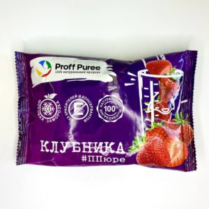 Proff Puree Клубника, саше 250г