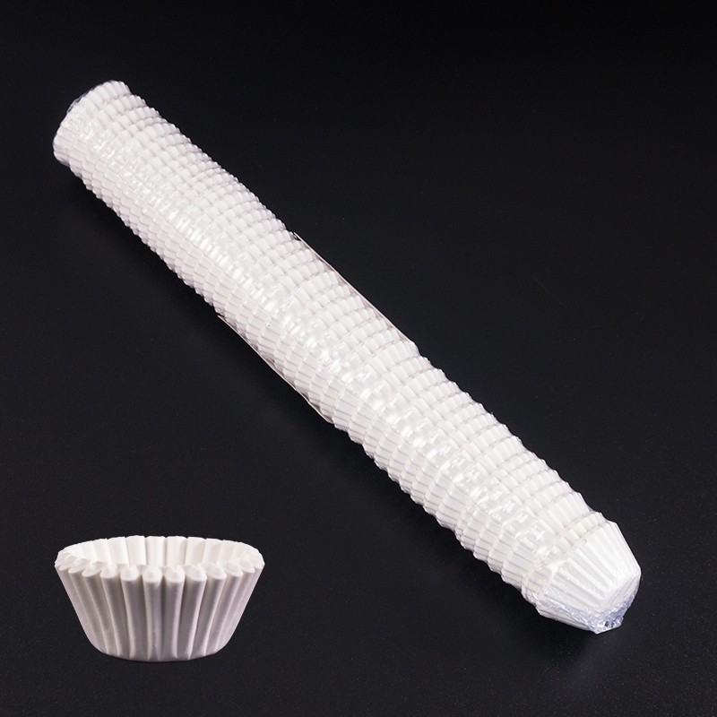 Капсулы бумажные для конфет Белые 35*23 мм, 1000 шт